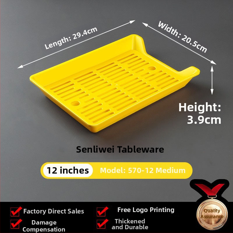 Melamin tanjur za ražnjiće, okrugli, promjer 17–17.9 cm, jednobojna glazirana površina, moderni minimalistički stil, za restorane