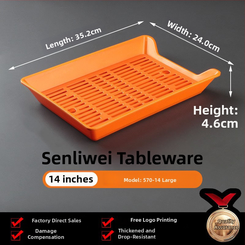 Melamin tanjur za ražnjiće, okrugli, promjer 17–17.9 cm, jednobojna glazirana površina, moderni minimalistički stil, za restorane