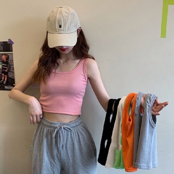 Slings stílusú top, karcsú szabás, 50–65 cm hossz, egyszínű poliészter, nyúl szőrös dísz