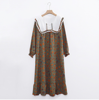 100% pamut hálóing otthoni viselésre, hosszú ujjú, rajzfilm mintázat, vékony légáteresztő anyag