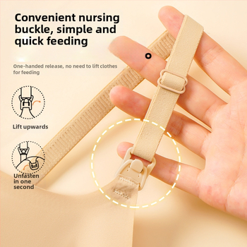 Кърмещ потник за есен-зима, кръгло деколте, без ръкави, плат: найлон; основна тъкан: лен 80%; еднотонен.