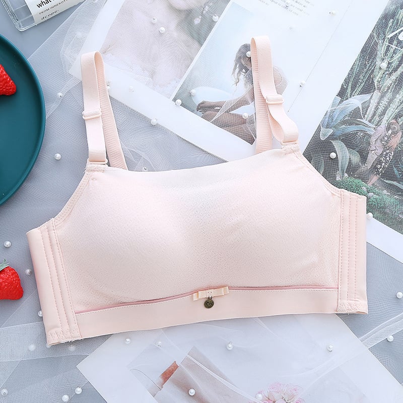 Tube top liemenėlė be vielos, nailono audinys, 3/4 kaušelis su plonu viršutiniu ir storesniu apatineje, nuimamos dvigubos peties, nugaros trijų eilių užsegimas