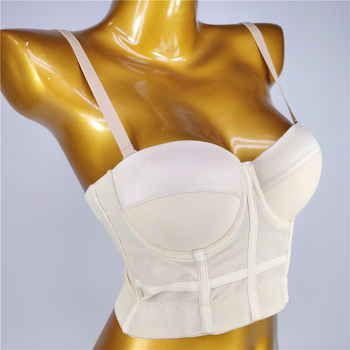 Bustier korzet s odvojivim trakama, uski kroj, poliester tkanina, sadržaj poliester 80–90%