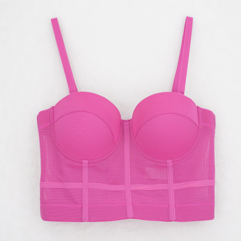 Bustier korzet s odvojivim trakama, uski kroj, poliester tkanina, sadržaj poliester 80–90%