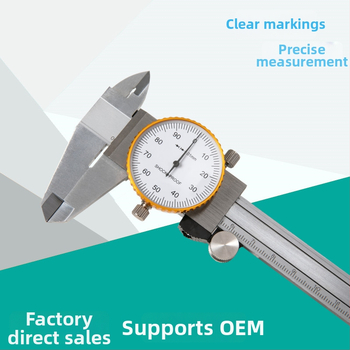 Saimeng Dial Caliper, vysoká presnosť, rozsah 0–150 mm, čítanie 0,01 mm