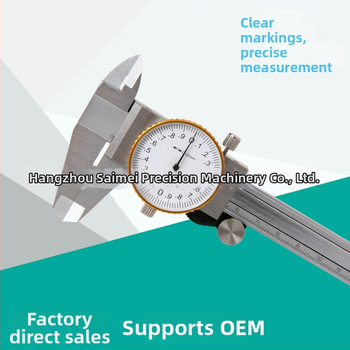 Saimeng Dial Caliper, vysoká presnosť, rozsah 0–150 mm, čítanie 0,01 mm