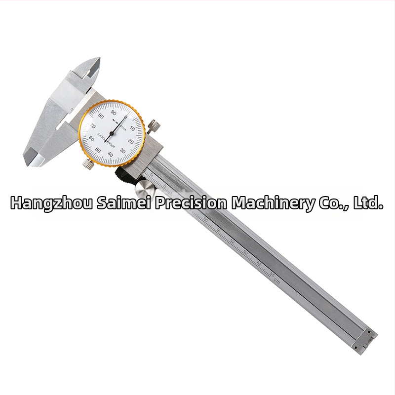 Saimeng Dial Caliper, vysoká presnosť, rozsah 0–150 mm, čítanie 0,01 mm
