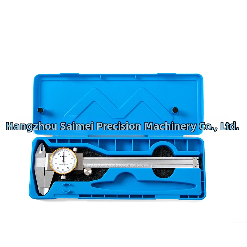Saimeng Dial Caliper, vysoká presnosť, rozsah 0–150 mm, čítanie 0,01 mm
