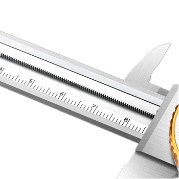 Nehrđajući čelični mjerni kaliper s cifernikom i satom, raspon 0-150 mm, razlučivost 0,02 mm