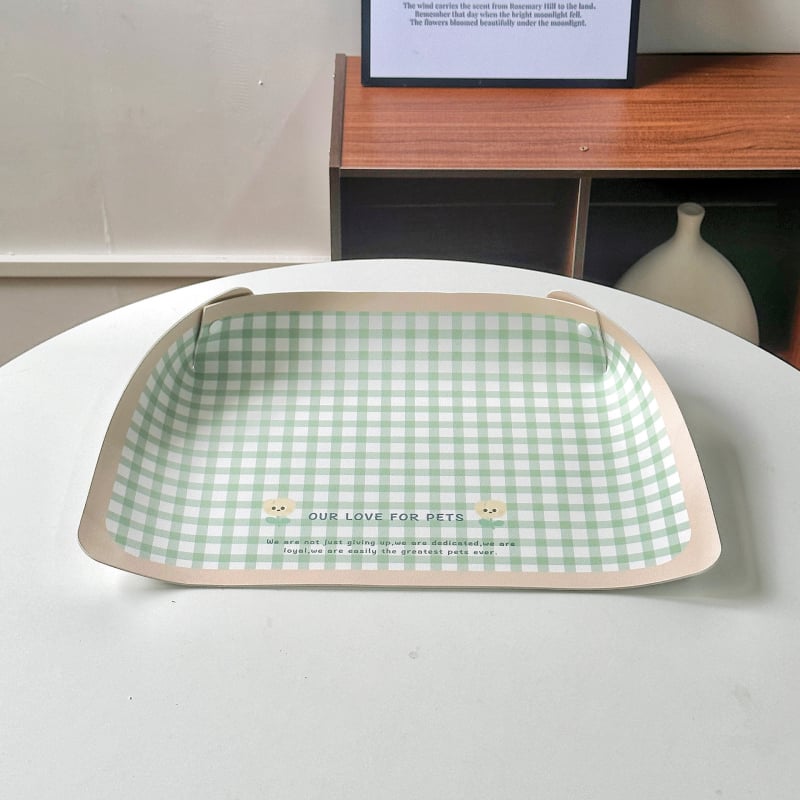 Nahkline toidulaualune koerale