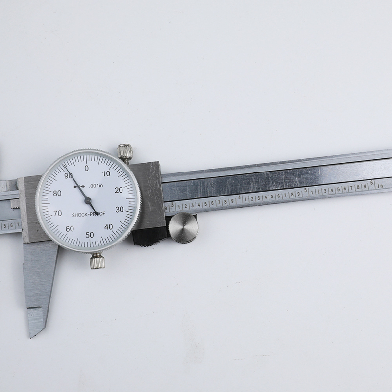 Caliper Vernier HUOTO, oțel carbon, rezoluție 0.001 in