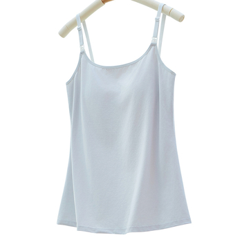 Памучен потник за кърмене за бременни – 100% памук, без подпора, подходящ за всички сезони, дебелина на плата 141–160 g/m2