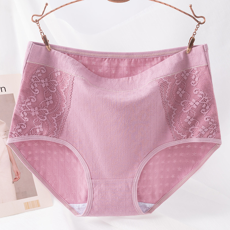 Ženske gaćice od pamuka s visokim strukom, jacquard tkanje, prozračne, glavni materijal 95–100% pamuk, podstava prepona 100% pamuk
