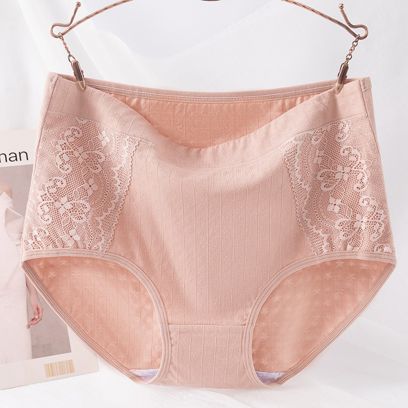 Ženske gaćice od pamuka s visokim strukom, jacquard tkanje, prozračne, glavni materijal 95–100% pamuk, podstava prepona 100% pamuk
