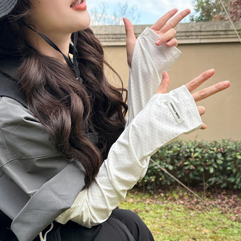 Слънцезащитни ръкави, нейлонова тъкан 61–70% съдържание, пролет 2025, стил: спортно-ежедневен