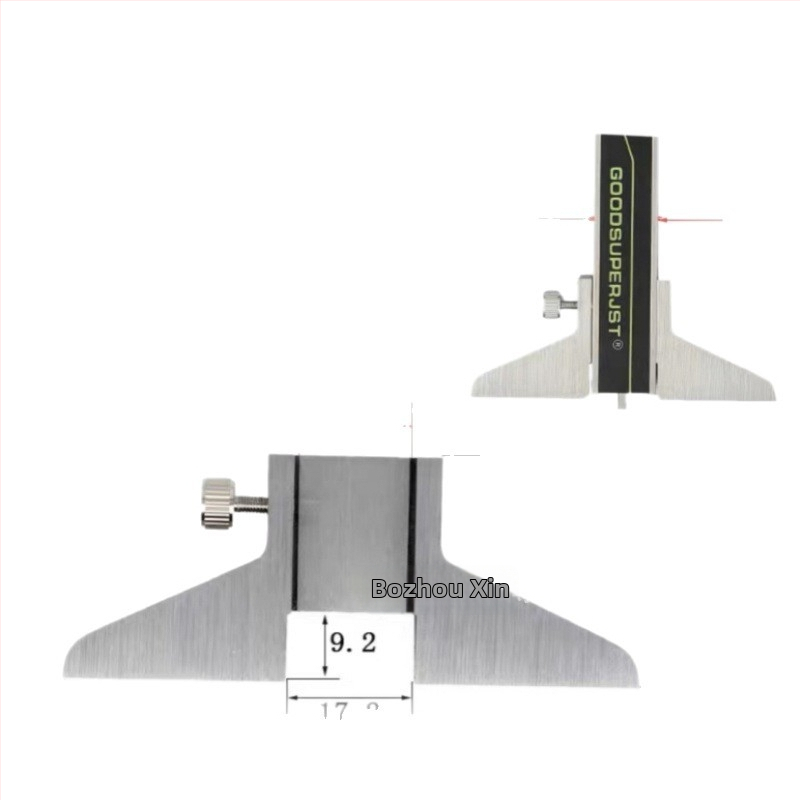Rozšírená základňa s hĺbkomerom, posuvným meradlom a digitálnym displejom