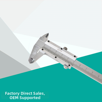 Vernier tolómérő, ipari minőségű mechanikus, 0-100 mm tartomány