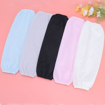 Ice Silk UV слънчеви ръкави – дишаща вискоза-полиестер смес, UV защита, удължен свободен модел