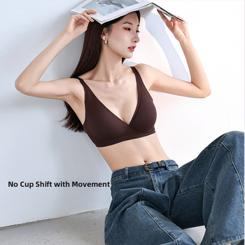 Σουτιέν χωρίς ραφές από Modal, πλήρες Κύπελλο, λεπτές φόρμες καλύμματα, πίσω διπλό κούμπωμα