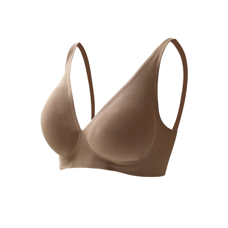 Σουτιέν χωρίς ραφές από Modal, πλήρες Κύπελλο, λεπτές φόρμες καλύμματα, πίσω διπλό κούμπωμα
