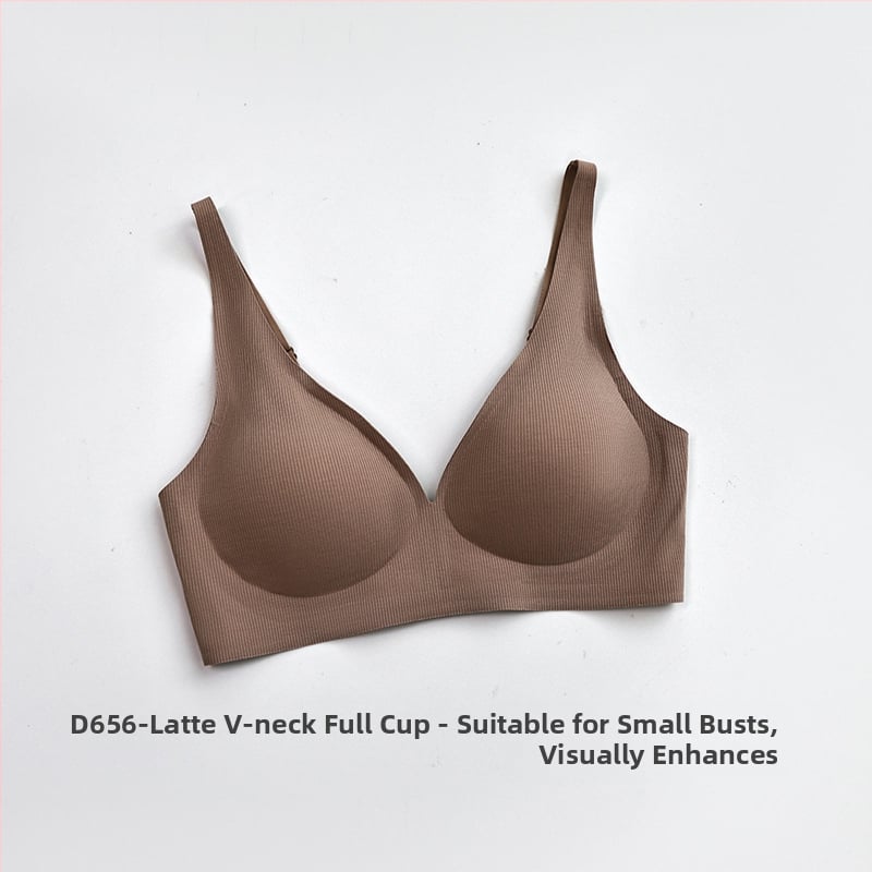 Σουτιέν χωρίς ραφές από Modal, πλήρες Κύπελλο, λεπτές φόρμες καλύμματα, πίσω διπλό κούμπωμα