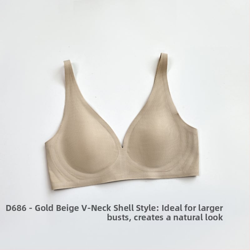 Σουτιέν χωρίς ραφές από Modal, πλήρες Κύπελλο, λεπτές φόρμες καλύμματα, πίσω διπλό κούμπωμα