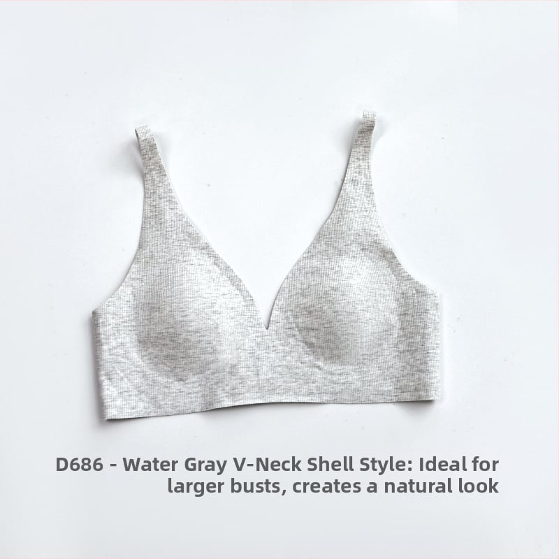 Σουτιέν χωρίς ραφές από Modal, πλήρες Κύπελλο, λεπτές φόρμες καλύμματα, πίσω διπλό κούμπωμα