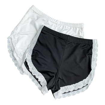 Дамски Ice Silk безопасни шорти, средна талия, безшевни, подплата Ice Silk