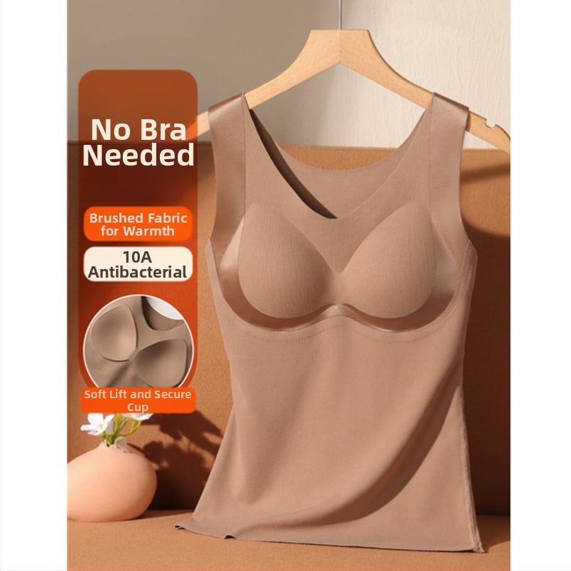 Ženski termalni vest s kapuljačom, dvostrukim slojem, velurom podstavom, 70–80% poliester