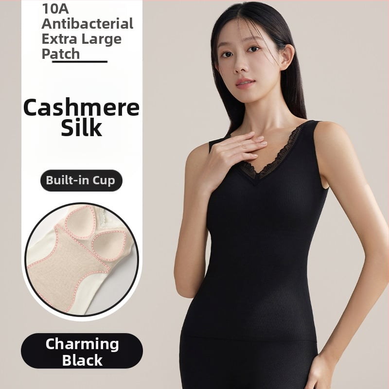 Ženski termalni vest s kapuljačom, dvostrukim slojem, velurom podstavom, 70–80% poliester