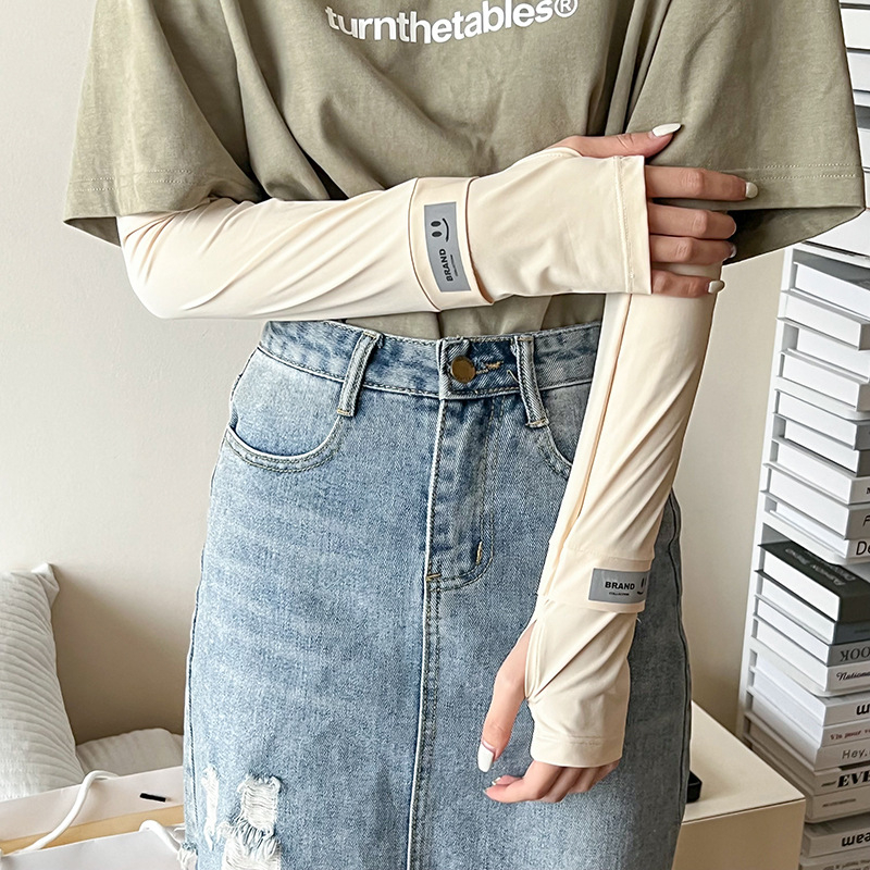 лятни UV защитни ръкави за спорт на открито, полиестер 100%, за колоездене