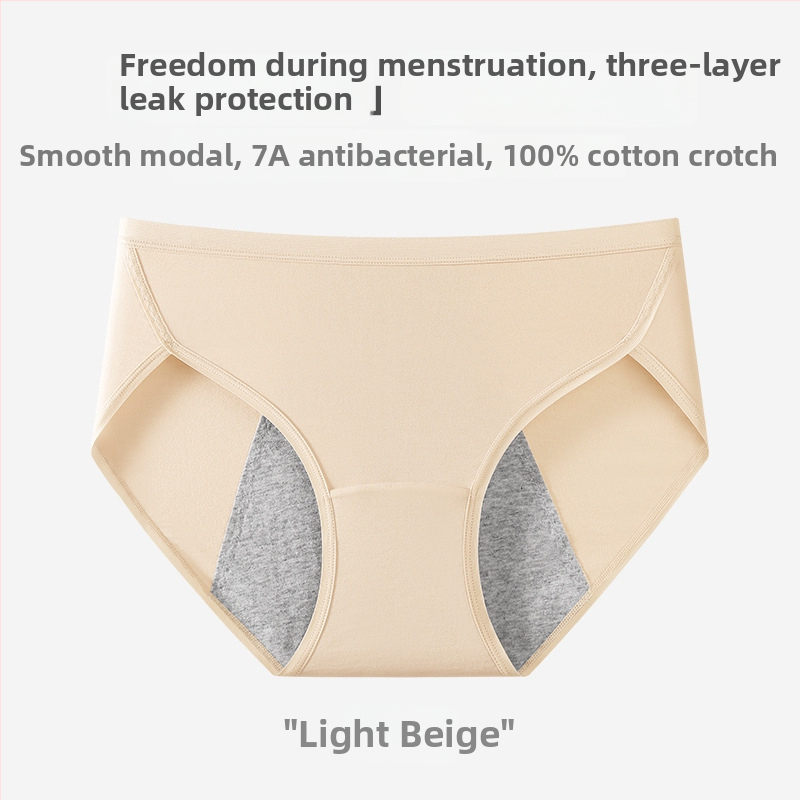 Ženske menstrualne gaćice od modal vlakna, otporne na curenje, antibakterijske, prozračne, sigurne i higijenske
