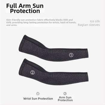 Ръкави за ръце за спорт на открито – найлонова материя, унисекс, персонализирана обработка, печат на лого