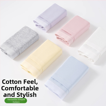 Ženske menstrualne gaće, otporne na curenje, s produženim preponama, visokim strukom, glavni materijal 95% pamuk, podstava 100% pamuk