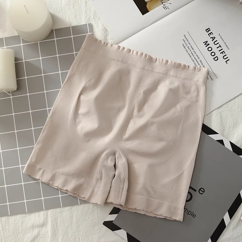 Bezšivne ženske šorceve za dizanje stražnjice, visoki pojas, najlon, bezšivni dizajn, čipka, brzo sušenje, oblikovanje 2-u-1