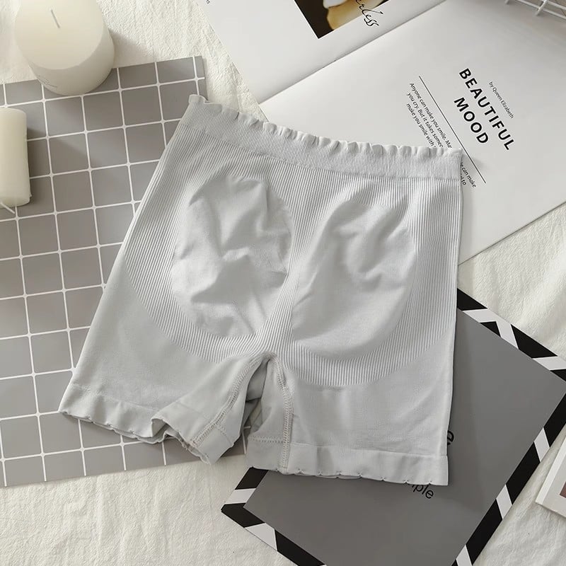 Bezšivne ženske šorceve za dizanje stražnjice, visoki pojas, najlon, bezšivni dizajn, čipka, brzo sušenje, oblikovanje 2-u-1