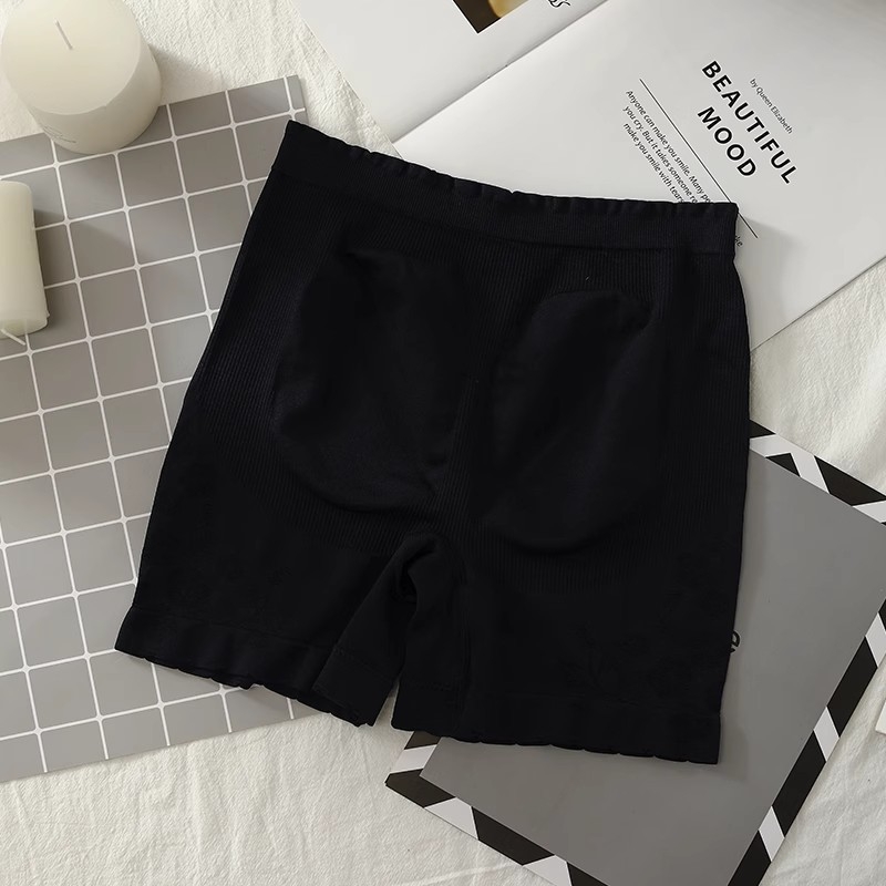 Bezšivne ženske šorceve za dizanje stražnjice, visoki pojas, najlon, bezšivni dizajn, čipka, brzo sušenje, oblikovanje 2-u-1