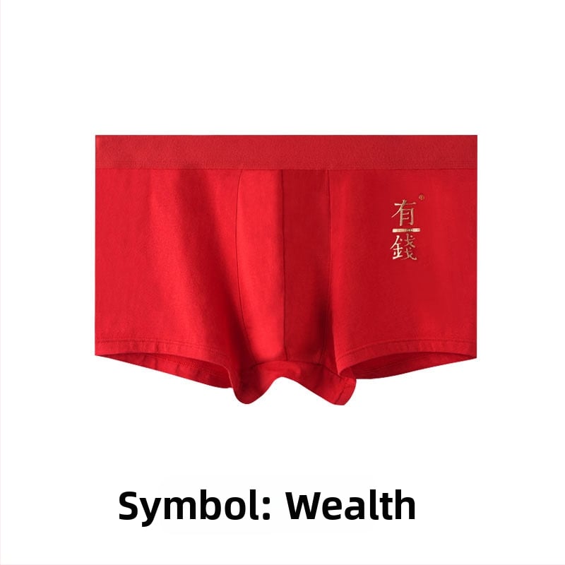 Muške pamučne gaćice bezšivne, srednjeg pojasa, antibakterijske, brzo sušeće, prozračne – Godina Konja