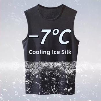 Muški bez rukava T‑shirt s tekstom, slobodan kroj, ljeto, sport