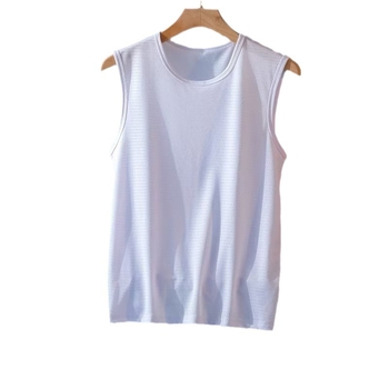 Muški bez rukava T‑shirt s tekstom, slobodan kroj, ljeto, sport