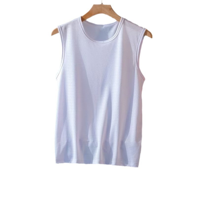 Muški bez rukava T‑shirt s tekstom, slobodan kroj, ljeto, sport