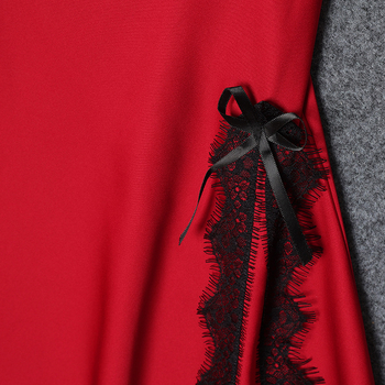 Keresztezett vállú hálóruha, szatén chiffon, vékony anyag, 101–120 g/m², gallér nélküli, ujjatlan