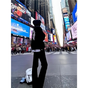 Vīriešu džinsi no denima ar taisnu piegriezumu, zems viduklis, Honkonga stils, ikdienas valkāšanai, bez elastības