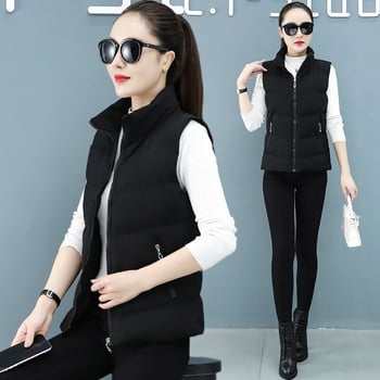 Ženski prsluk, V-izrez, rayon 90–95%, regularni stil, proljeće 2025