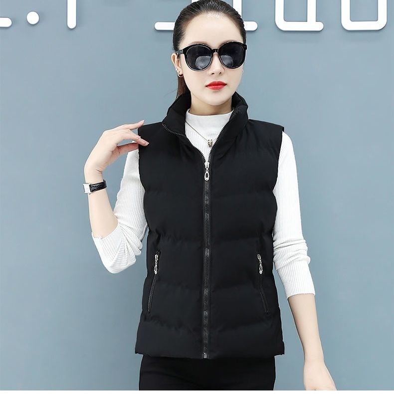 Ženski prsluk, V-izrez, rayon 90–95%, regularni stil, proljeće 2025