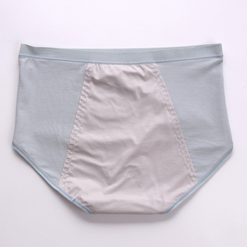 Ženske gaćice od pamuka s visokim strukom, protiv curenja, za menstrualni period