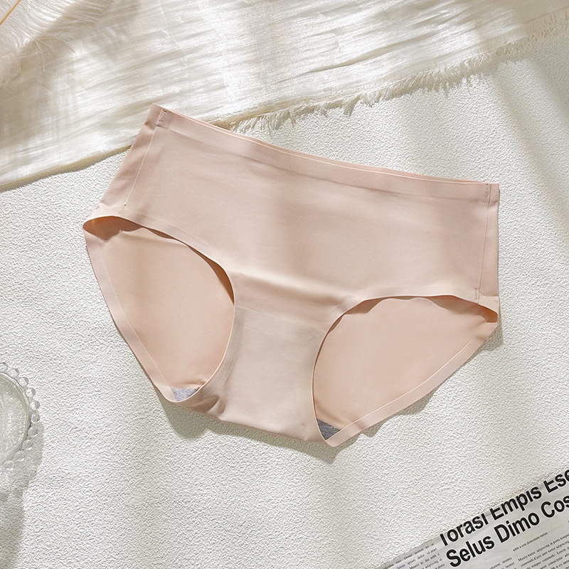 Chiloți femei fără cusături, talie medie, respirabil