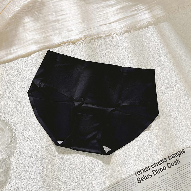 Chiloți femei fără cusături, talie medie, respirabil