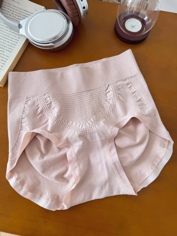 Lenjerie intimă fără cusături din nailon, tricot fagure, presiune mică pentru ridicarea fesierilor și strângerea abdomenului, antibacterian