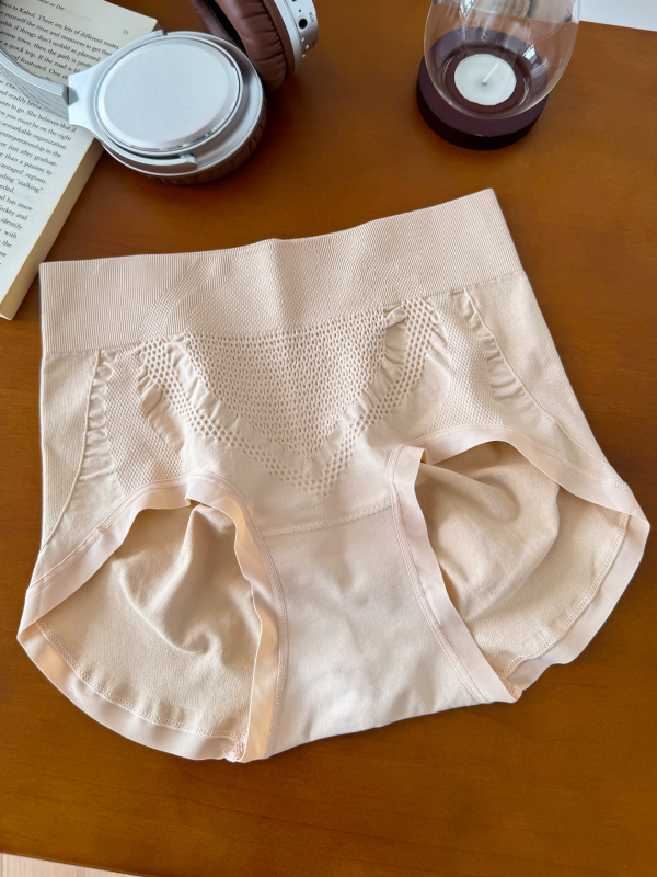 Lenjerie intimă fără cusături din nailon, tricot fagure, presiune mică pentru ridicarea fesierilor și strângerea abdomenului, antibacterian